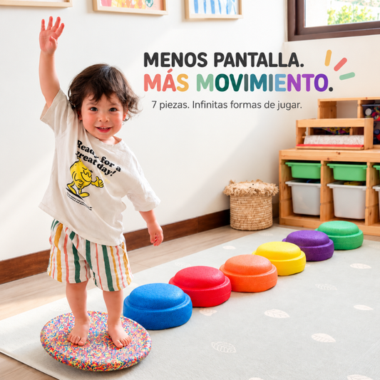 UTOPI® Stack · 7 piezas para jugar, crear y moverse