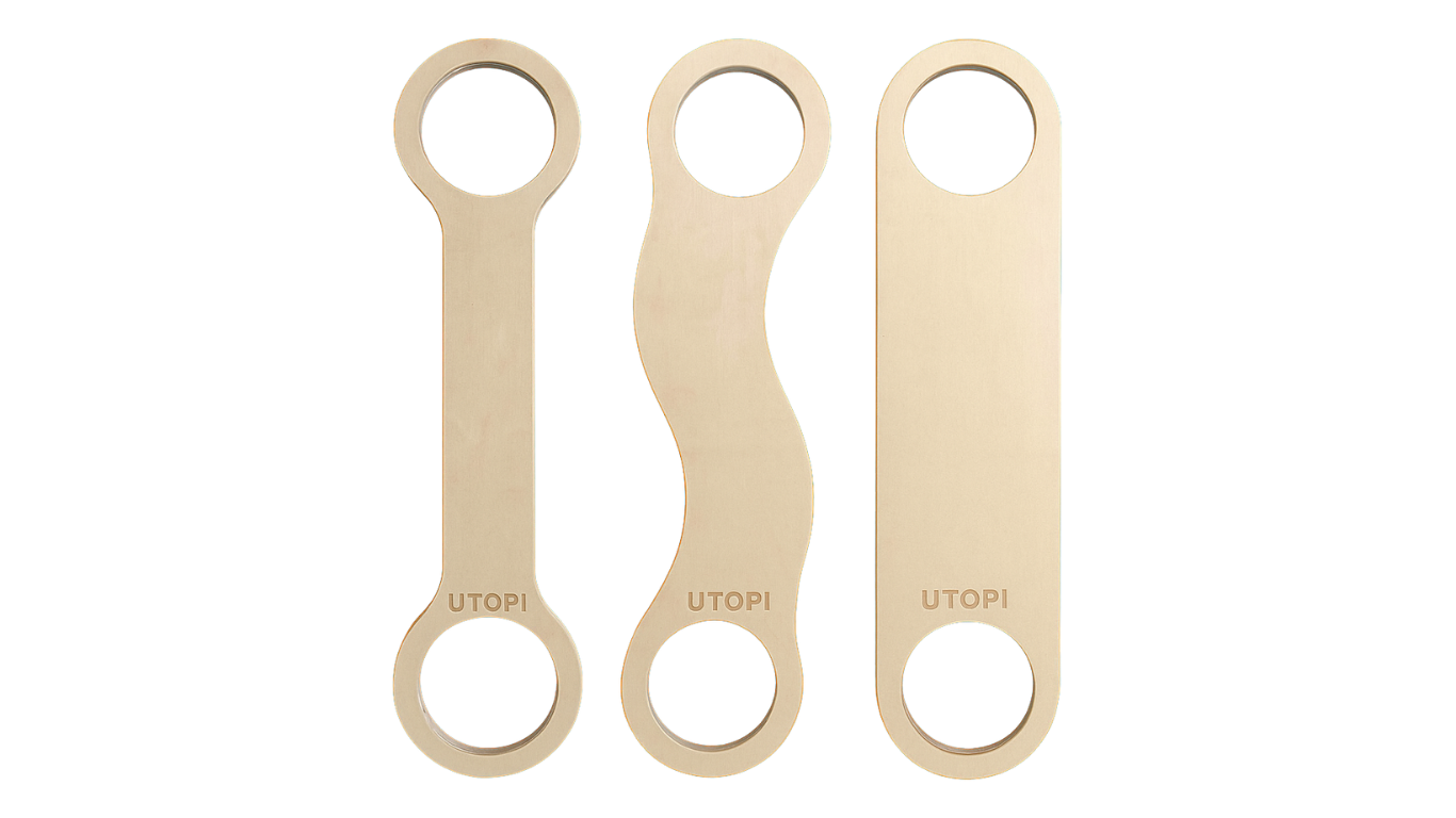 UTOPI CONNECT – Puentes de Madera para Juego Libre, Equilibrio y Circuitos Motrices