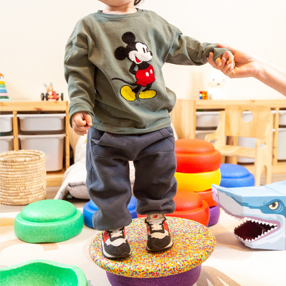 UTOPI STACK  Set de bloques sensoriales + base de equilibrio GRATIS + eBook mas de 20 ideas de Juego Libre de Regalo