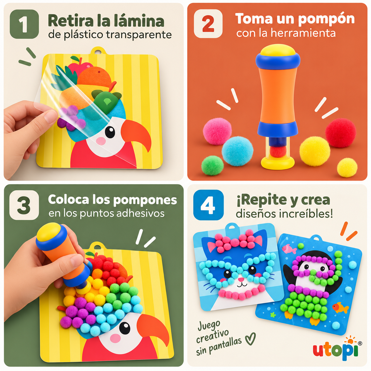 UTOPI POM POM-KIT