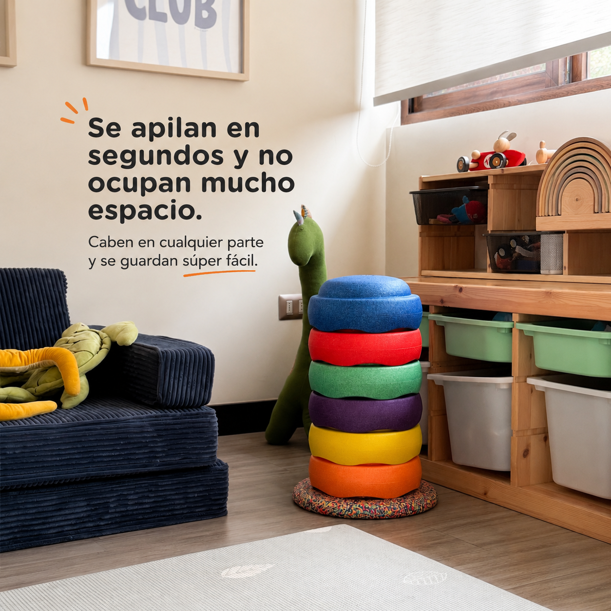 UTOPI® Stack · 7 bloques de equilibrio y movimiento