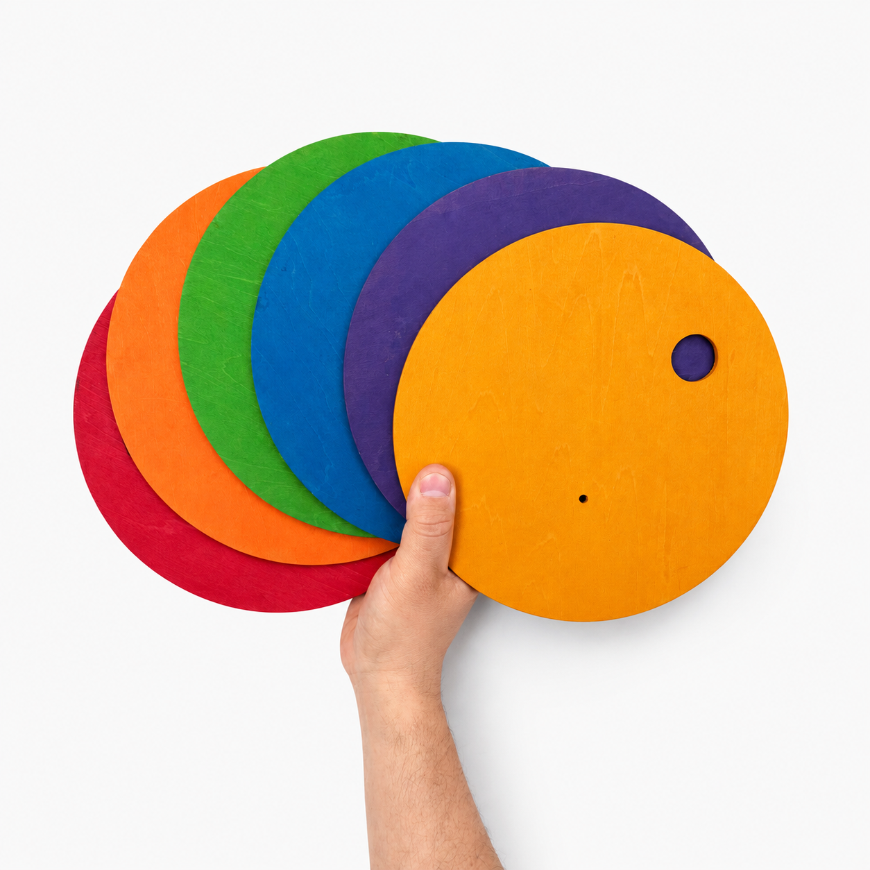 UTOPI®️ Discos Rodantes – Discos de Equilibrio Sensorial (Set x6)
