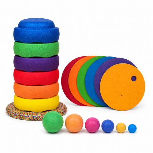 Pack Desafío y Coordinación. Stack + Discos + Ebook de regalo + Envío GRATIS