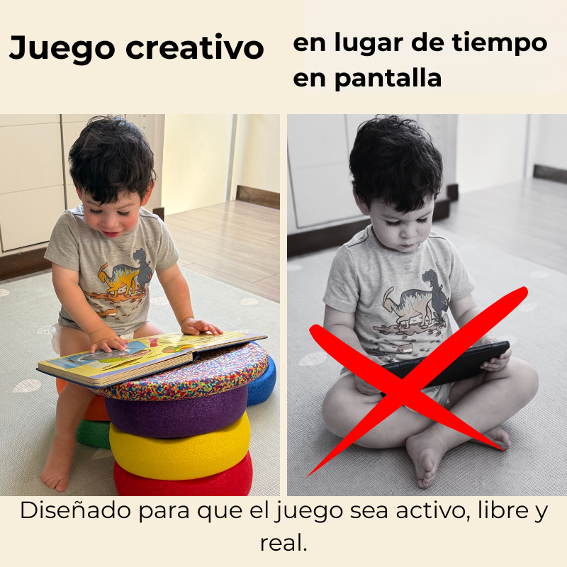 UTOPI® STACK — Bloques sensoriales (Incluye base de equilibrio + eBook).